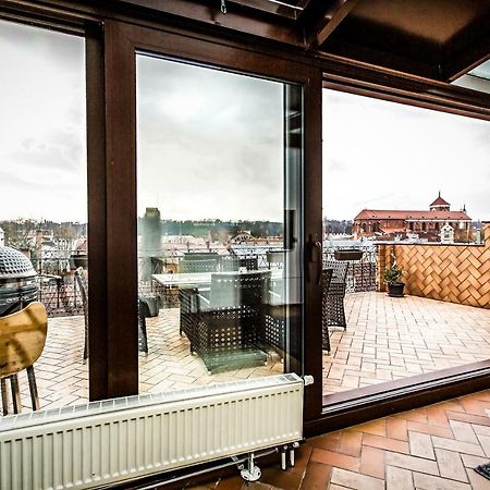 Apartment With A Terrace Over The Old Town Two Bedrooms カウナス エクステリア 写真