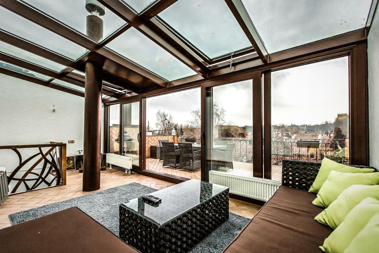 Apartment With A Terrace Over The Old Town Two Bedrooms カウナス エクステリア 写真