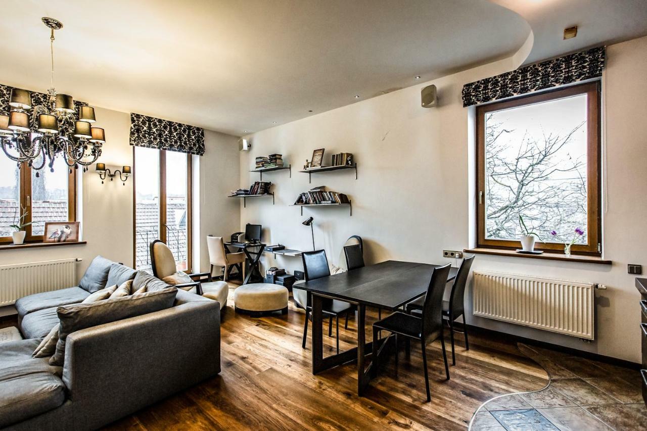 Apartment With A Terrace Over The Old Town Two Bedrooms カウナス エクステリア 写真