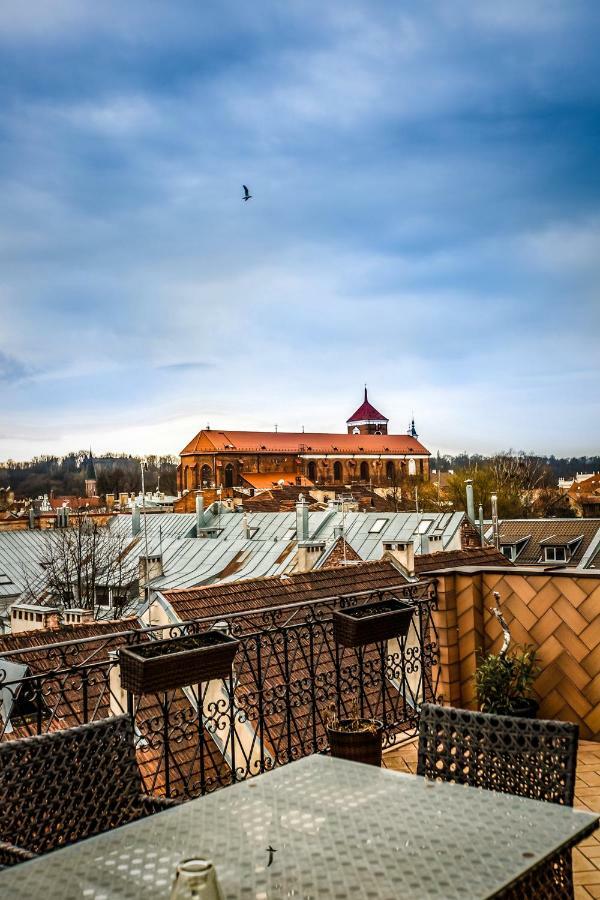 Apartment With A Terrace Over The Old Town Two Bedrooms カウナス エクステリア 写真