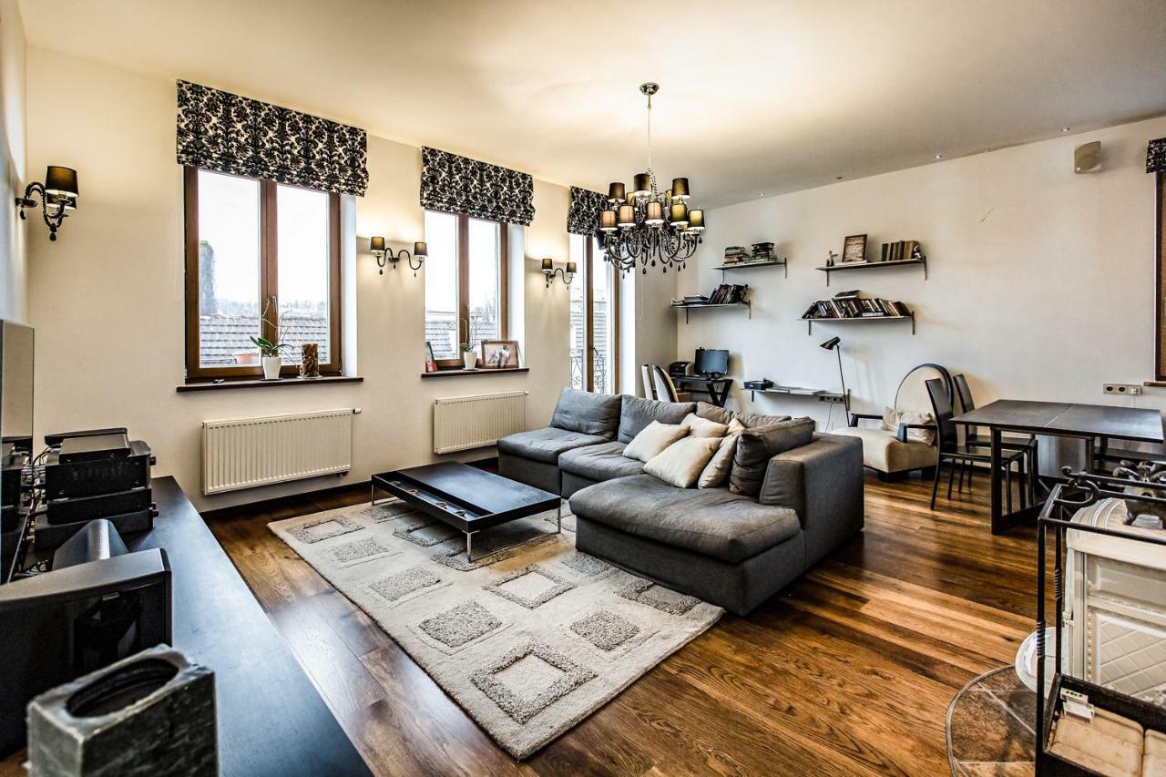 Apartment With A Terrace Over The Old Town Two Bedrooms カウナス エクステリア 写真