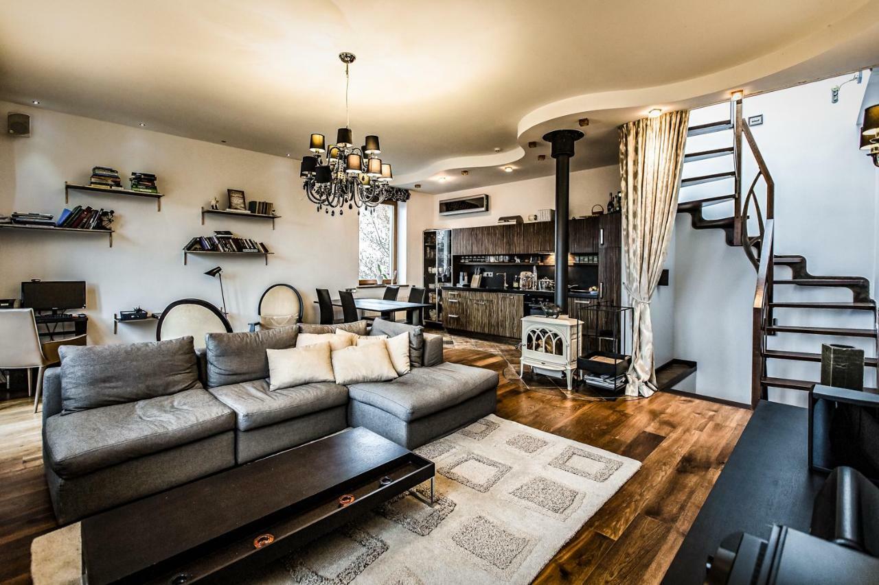 Apartment With A Terrace Over The Old Town Two Bedrooms カウナス エクステリア 写真